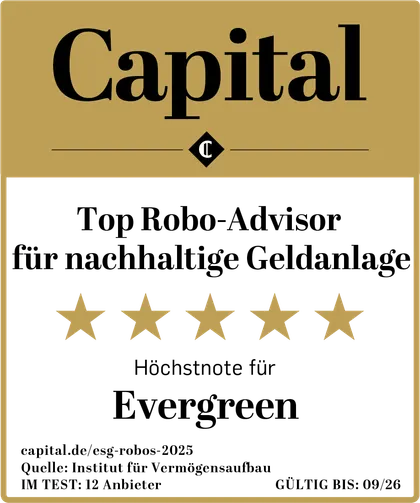 Capital 5 Sterne, beste nachhaltige Robo-Advisor 2025