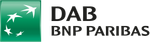 Logo der DAB BNP Paribas, unsere Depotbank.