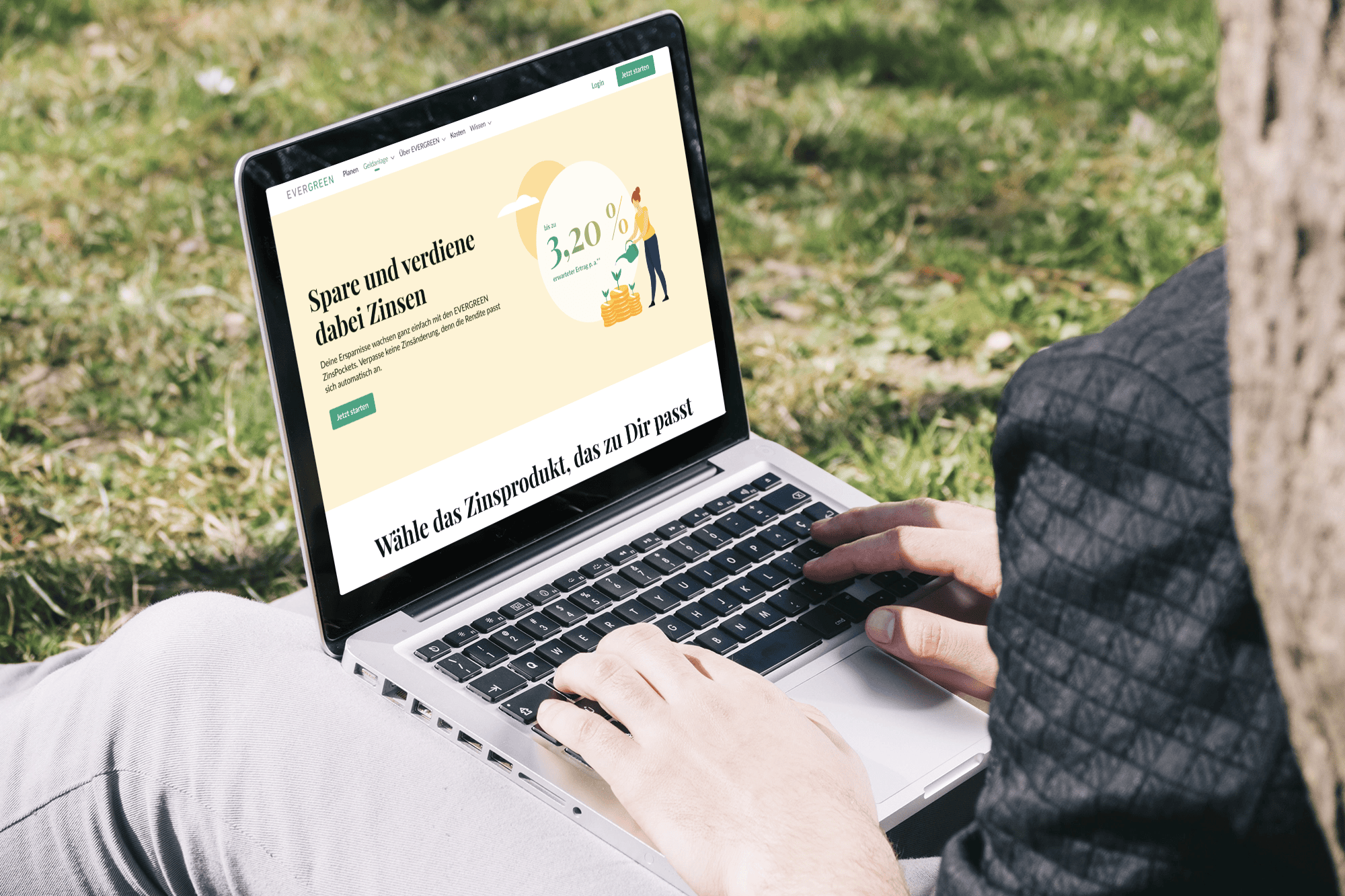 Evergreen startet neues Zinsprodukt mit 3,20 % p. a.
